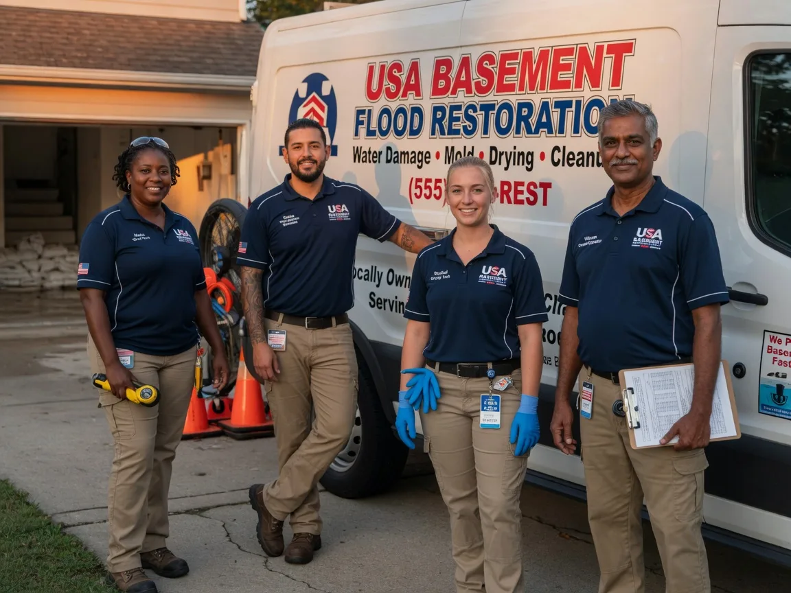 Basement Flood Cleanup company in El Paso, AR